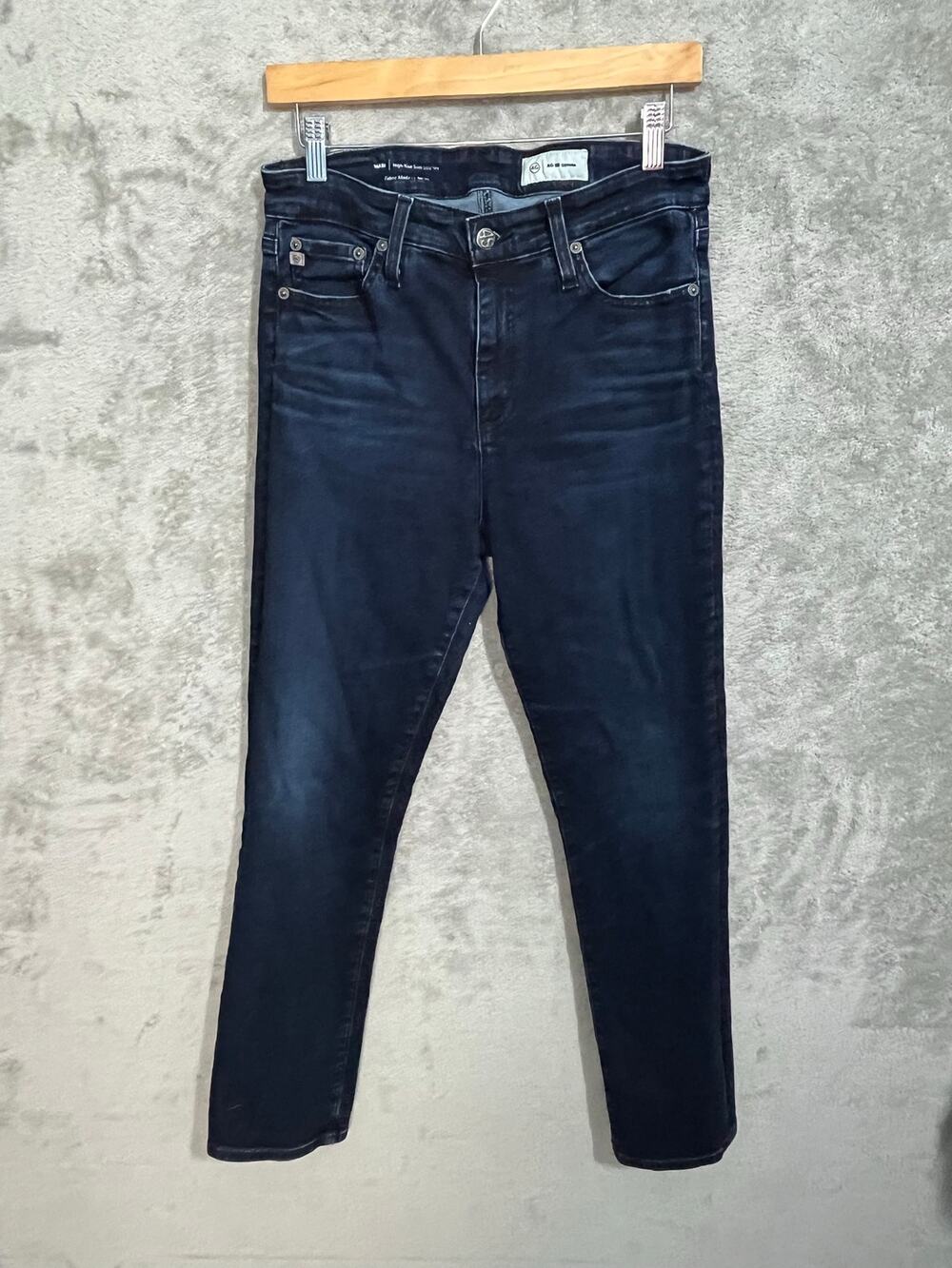 AG Denim Adriano Goldschmied Jeans Size 29 Mara High Rise Slim Straight